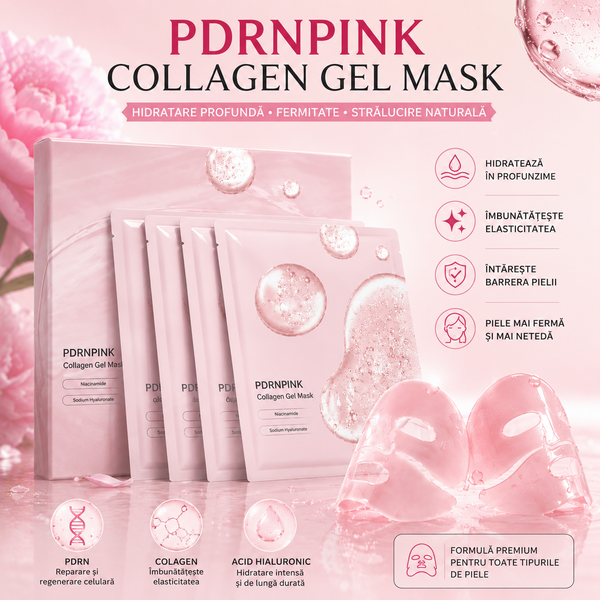 Masca de Colagen Strălucire Instantanee 1+1 Gratuit