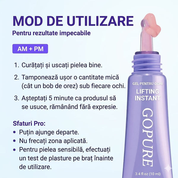 Gel Lifting Instantaneu Ochi